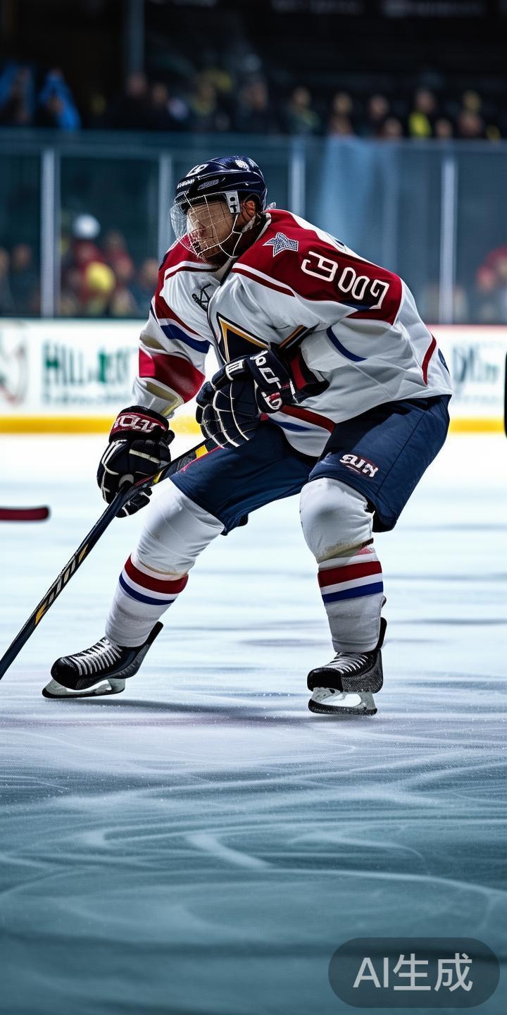 冰球豪华突破史诗：展现卓越技巧与非凡勇气的传奇之旅