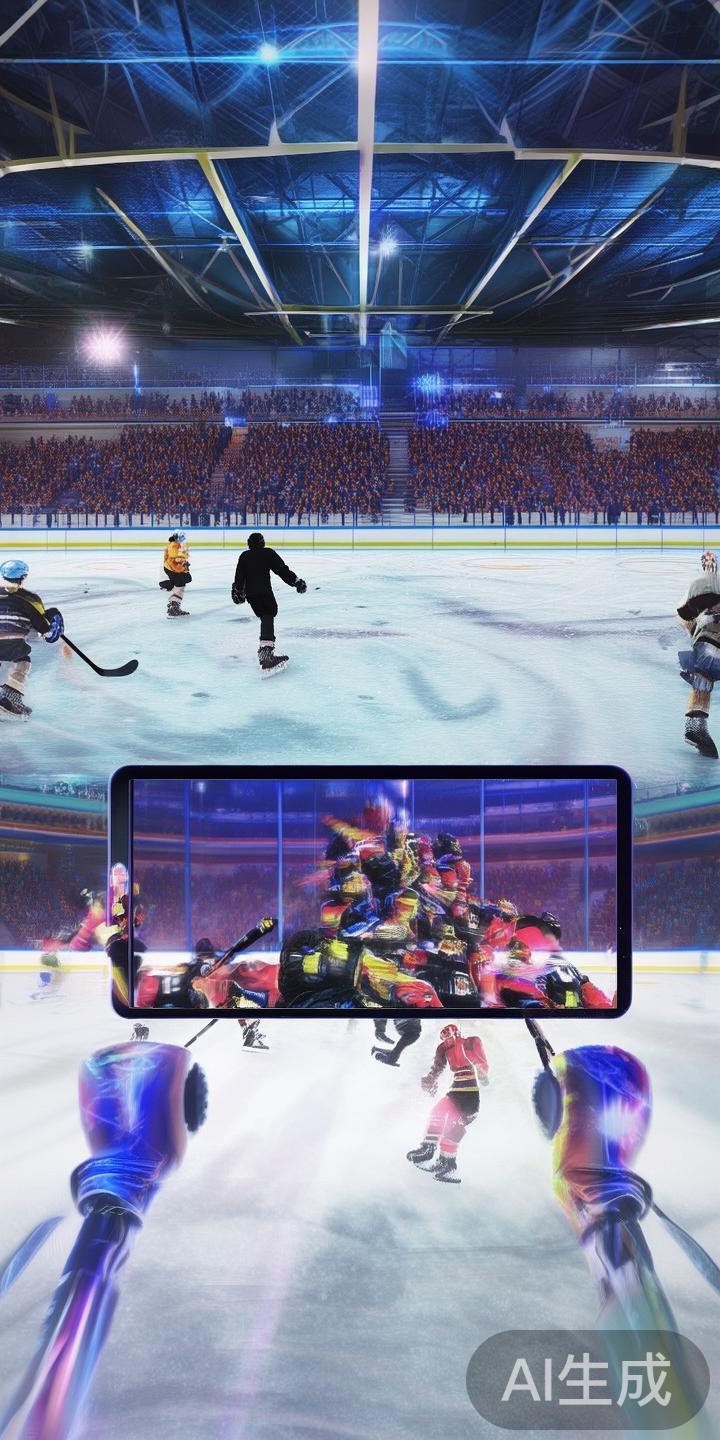 在现代娱乐场景中，冰上运动凭借其激烈的对抗与刺激的